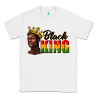 White afro man black king Classic Tee - texasbilliewilder
