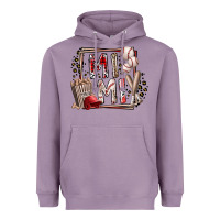 Lavender mimi baseball Heavyweight Hoodie - RacoonDesign