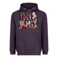 Plum mimi baseball Heavyweight Hoodie - RacoonDesign