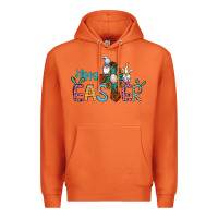 Carrot cross rabbit gnomes happy easter Premium Hoodie - Jasminsmagicworld