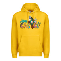 Lemon cross rabbit gnomes happy easter Premium Hoodie - Jasminsmagicworld