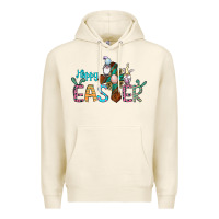 Tofu cross rabbit gnomes happy easter Premium Hoodie - Jasminsmagicworld