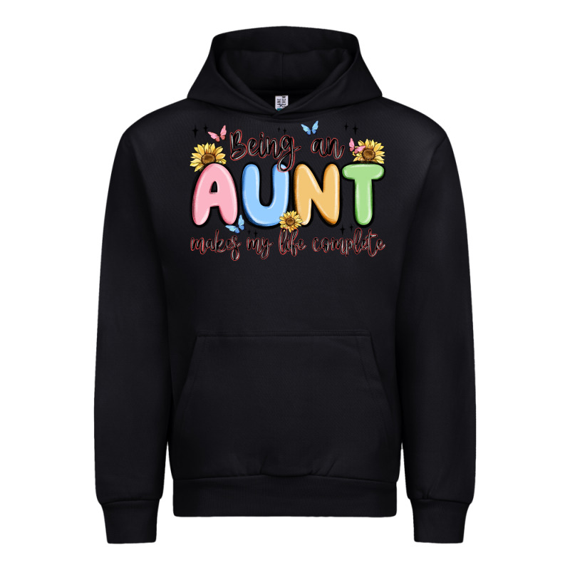 Being An Aunt Makes My Life Complete Urban Hoodie by MaliasSmallBusiness | Teevron