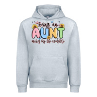 Heather Grey being an aunt makes my life complete Urban Hoodie - MaliasSmallBusiness