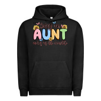 Pigment Black being an aunt makes my life complete Urban Hoodie - MaliasSmallBusiness
