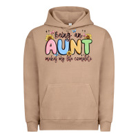 Pigment Burro being an aunt makes my life complete Urban Hoodie - MaliasSmallBusiness