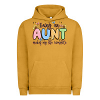 Pigment Peanut Butter being an aunt makes my life complete Urban Hoodie - MaliasSmallBusiness