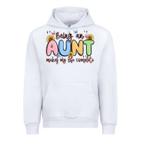 White being an aunt makes my life complete Urban Hoodie - MaliasSmallBusiness