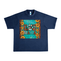 Navy dog mama Urban Heavy Tee - Artiststas