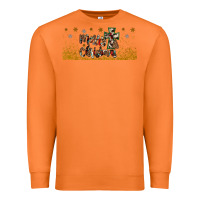 Carrot merry christmas cross Premium Sweatshirt - JahusDesignShop