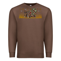 Chestnut merry christmas cross Premium Sweatshirt - JahusDesignShop