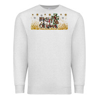 Oatmeal Heather merry christmas cross Premium Sweatshirt - JahusDesignShop