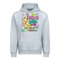 Heather Grey easter jesus fills my cup Urban Hoodie - MaliasSmallBusiness
