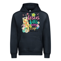 Navy easter jesus fills my cup Urban Hoodie - MaliasSmallBusiness