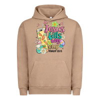 Pigment Burro easter jesus fills my cup Urban Hoodie - MaliasSmallBusiness