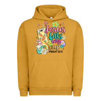 Pigment Peanut Butter easter jesus fills my cup Urban Hoodie - MaliasSmallBusiness