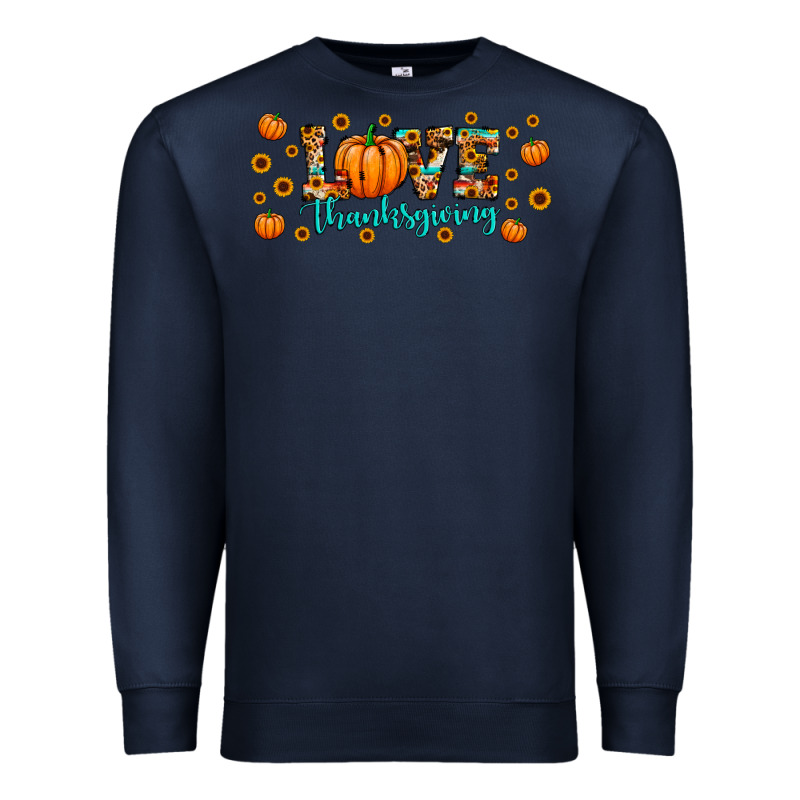 Love Thanksgiving Premium Sweatshirt by JahusDesignShop | Teevron