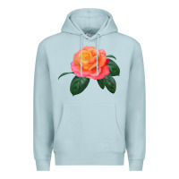 Blue Mist chicago peace rose Premium Hoodie - LillyAllenDesigns