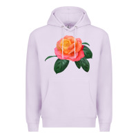 Lilac chicago peace rose Premium Hoodie - LillyAllenDesigns