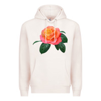 Pale Pink chicago peace rose Premium Hoodie - LillyAllenDesigns