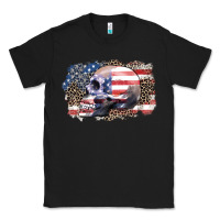 Black american skull Classic Tee - Zillion Design Studio