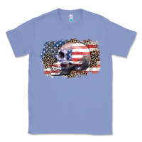 Colony Blue american skull Classic Tee - Zillion Design Studio