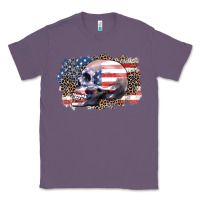 Lavender american skull Classic Tee - Zillion Design Studio