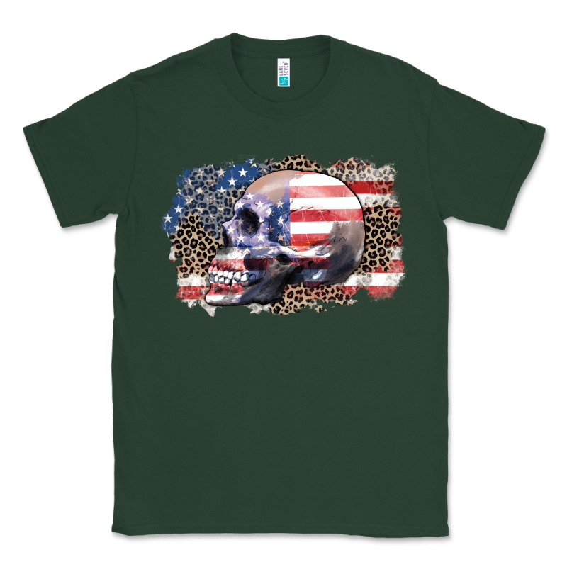 American Skull Classic Tee by Zillion Design Studio | Teevron