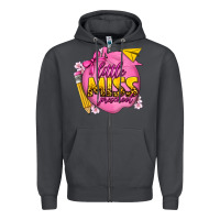 Smoke little miss preschool Zipper Hoodie - texasbilliewilder