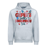 Heather Grey cupid's favorite pharmacy tech Urban Hoodie - MaliasSmallBusiness