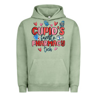 Pigment Oil Green cupid's favorite pharmacy tech Urban Hoodie - MaliasSmallBusiness