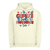 Pigment Pistachio cupid's favorite pharmacy tech Urban Hoodie - MaliasSmallBusiness