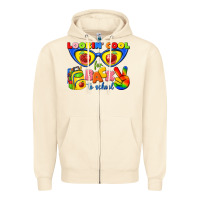 Sandshell looking cool for back to school Zipper Hoodie - texasbilliewilder