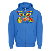 True Royal looking cool for back to school Zipper Hoodie - texasbilliewilder