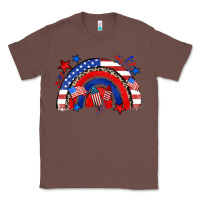 Chestnut American rainbow Classic Tee - Zillion Design Studio