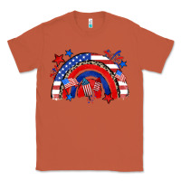 Copper American rainbow Classic Tee - Zillion Design Studio