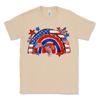 Mushroom American rainbow Classic Tee - Zillion Design Studio