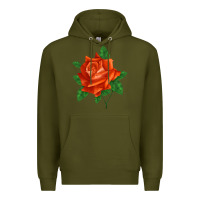 Tropicana Rose Premium Hoodie | Teevron