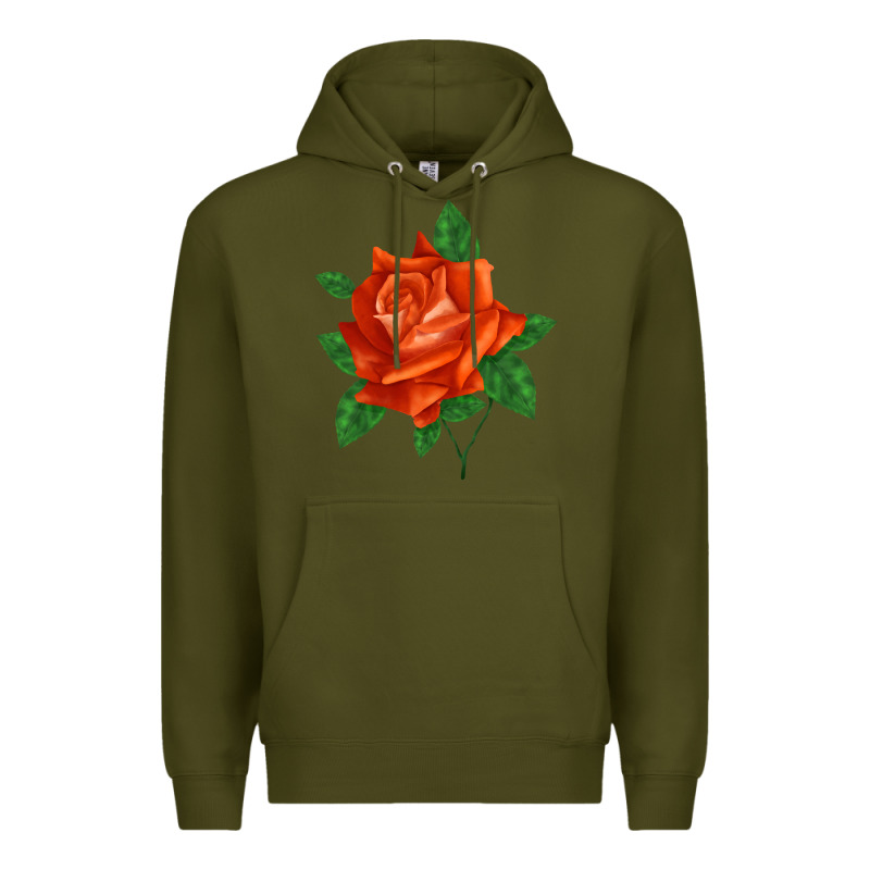 Tropicana Rose Premium Hoodie by LillyAllenDesigns | Teevron