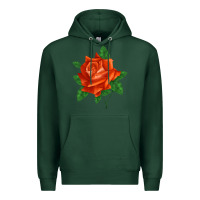 Sports Green tropicana rose Premium Hoodie - LillyAllenDesigns