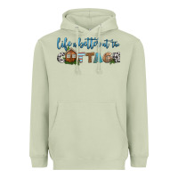 Matcha life is better at the cottage Heavyweight Hoodie - HRA Design Shop