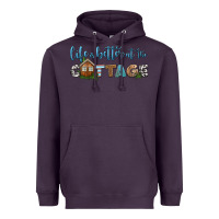 Plum life is better at the cottage Heavyweight Hoodie - HRA Design Shop