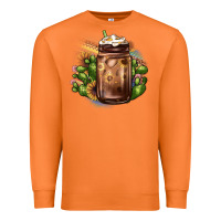 Carrot sunflower coffee cup cactus Premium Sweatshirt - JahusDesignShop