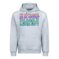 Heather Grey i'm too clumsy to be around fragile masculinity Urban Hoodie - MaliasSmallBusiness