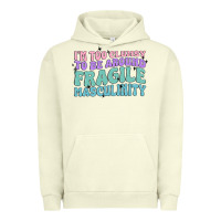 Pigment Pistachio i'm too clumsy to be around fragile masculinity Urban Hoodie - MaliasSmallBusiness