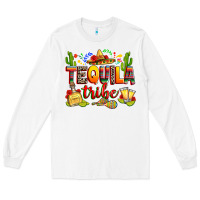White tequila tribe Long Sleeve Tee - RanaPortraitStore