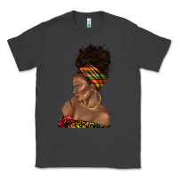 Smoke afro black woman profile juneteenth Classic Tee - texasbilliewilder