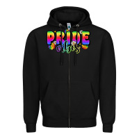 Black pride vibes Zipper Hoodie - Zillion Design Studio