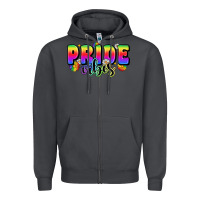 Smoke pride vibes Zipper Hoodie - Zillion Design Studio
