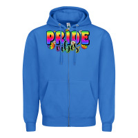 True Royal pride vibes Zipper Hoodie - Zillion Design Studio